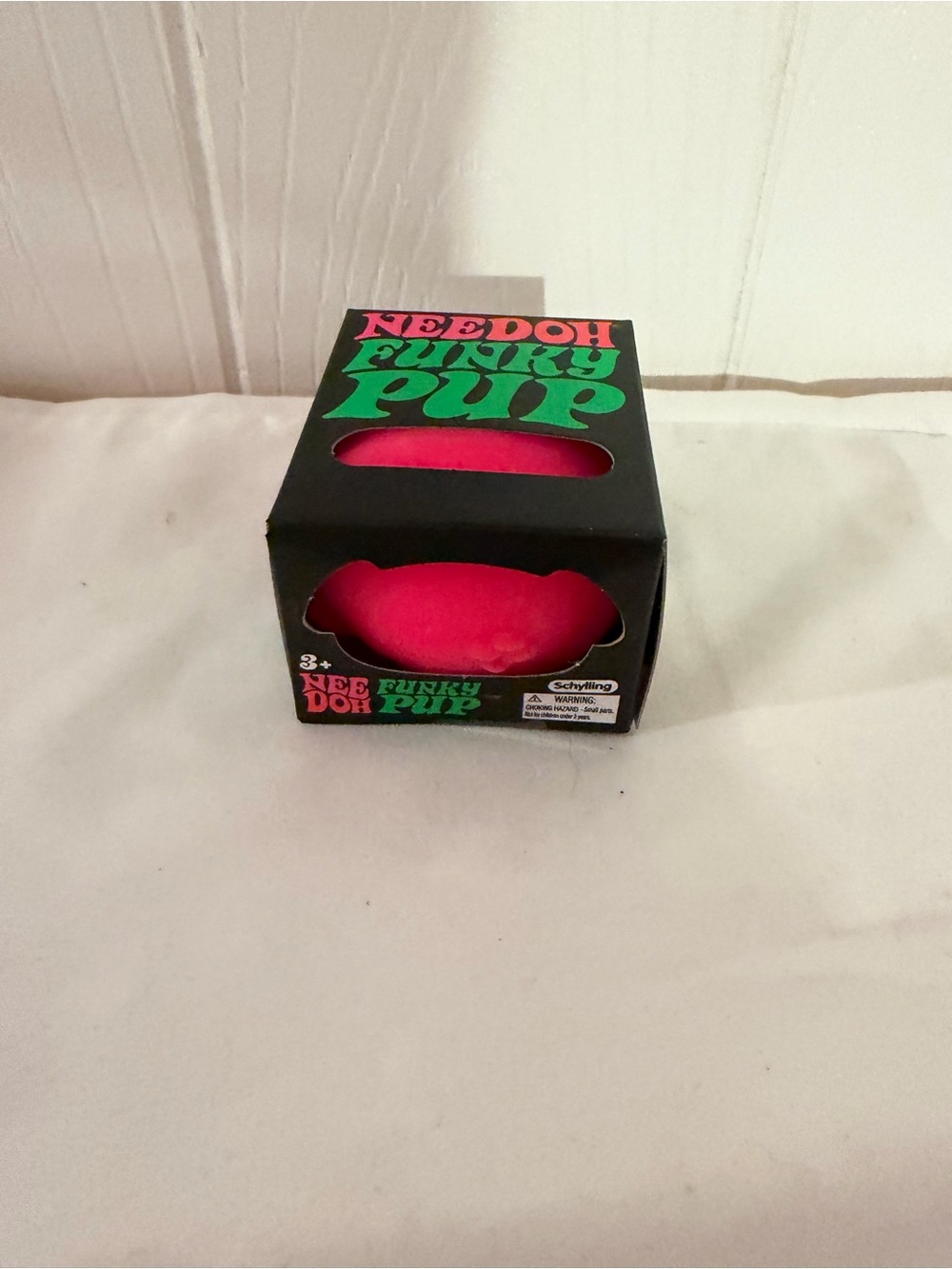 Funky Pup Toy - Bright Pink